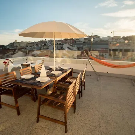 Appartement Amazing Rooftop Terrace Downtown Lissabon
